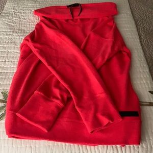 Calvin Klein sweatshirt with drawstring cowel neck